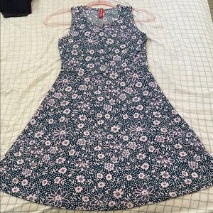 Emily Stacy Floral Sleeveless Dress ( S )